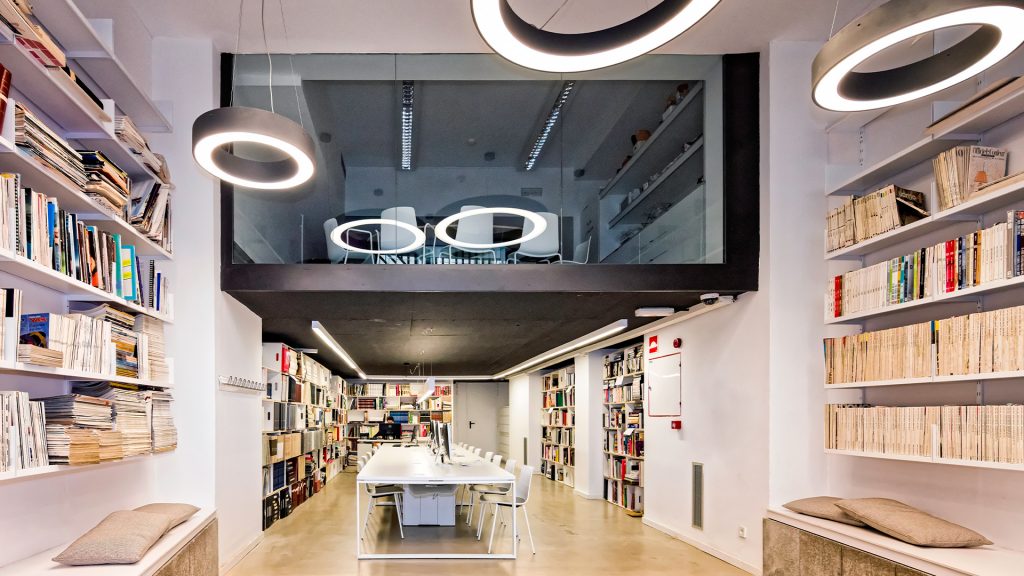 Interior de les instal·lacions de LCI Barcelona.