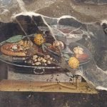 El fresc trobat a Pompeia mostra un plat que recorda la pizza moderna (Parc archeologico di Pompei)