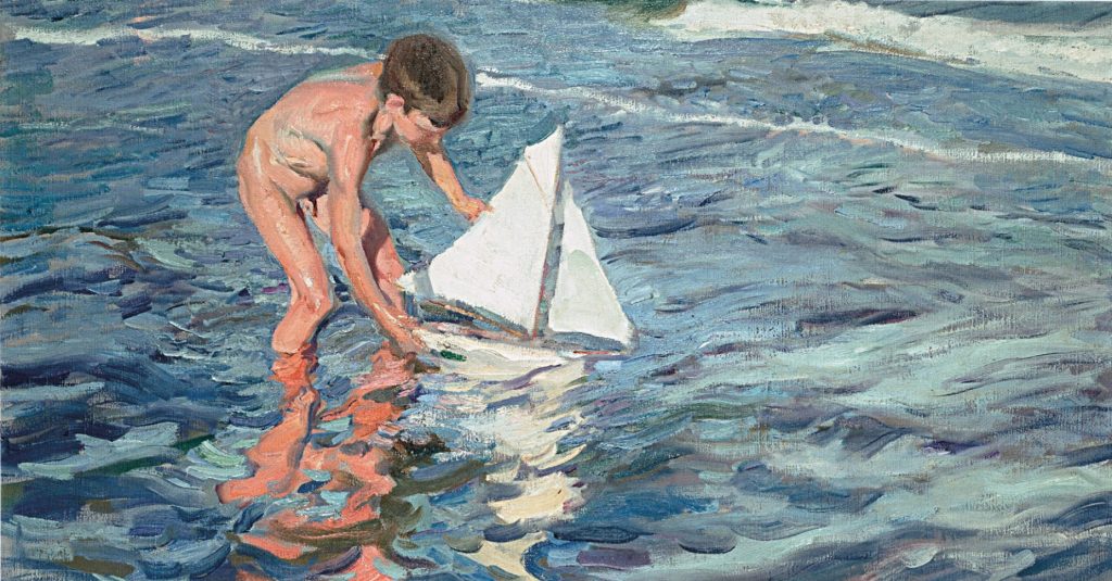 'El balandrito', una de les obres més conegudes de Sorolla (Google Art Project/WikiCommons)
