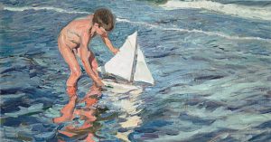 'El balandrito', una de les obres més conegudes de Sorolla (Google Art Project/WikiCommons)