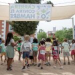 Imatge d'arxiu de la Carrera contra el Hambre celebrada en una escola de Madrid (Acción contra el Hambre)
