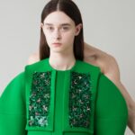 Detall d'un dels models de l'exposició (Museo Balenciaga/Ernesto Artillo)