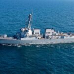 El vaixell portacontenidors Maersk Hangzhou va ser aconseguit per un míssil llançat pels huties (U.S Central Command)