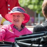 La reina Margarita en una imagen de archivo de su reinado (Varde Kommune/Flickr)