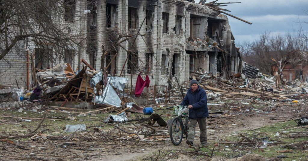 El poble de Novoselivka, a prop de Chernihiv (UNDP Ukraine / Flickr)