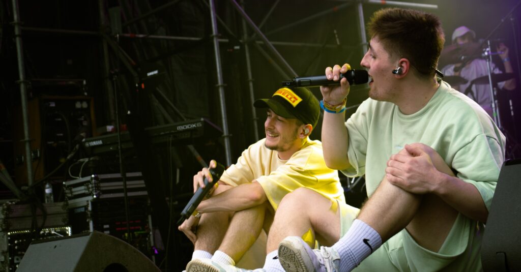 Xavier Coca i Oriol de Ramon, The Tyets, participen a La Quedada de Junior Report Wikicommons/Gina Boix