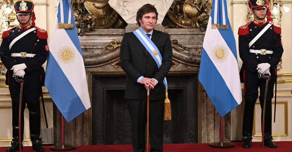 Milei en una imatge d'arxiu (Presidency of Armenia)