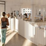 Render de l'interior del nou campus LCI Barcelona