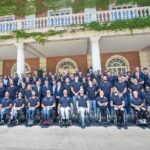 Fotografia institucional de l'equip paralímpic espanyol (Moncloa)