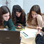 Alumnes d'ESO i batxillerat de Las Rozas Report. (Junior Report)
