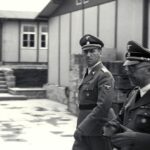 Ernst Kaltenbrunner amb Heinrich Himmler en una visita del Camp de concentració de Mauthausen, en una de les fotografies amagades per Boix que van servir de prova en els judicis de Nuremberg