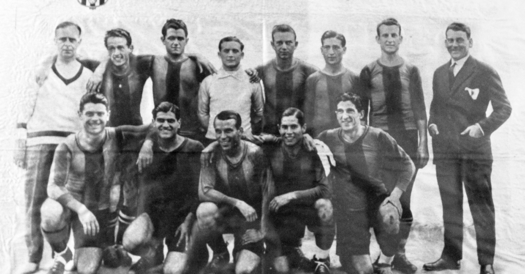 L'equip del F. C. Barcelona l'any 1928/Wikimedia Commons