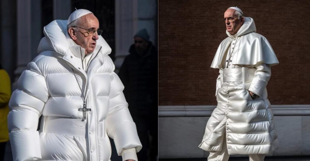 El papa Francesc en imatges generades amb intel·ligència artificial