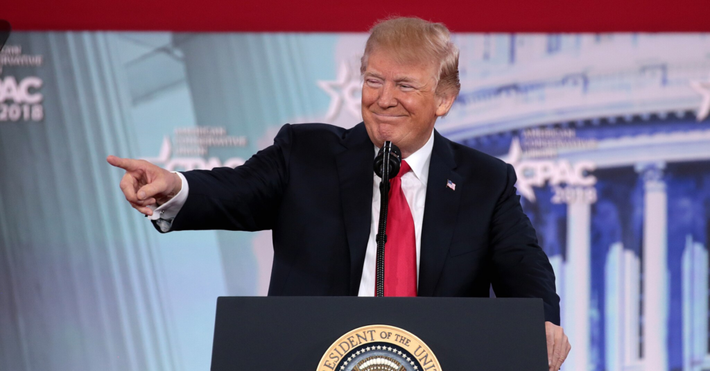 Donald Trump és president dels Estats Units des del gener del 2025. (Gage Skidmore / Wikimedia Commons)