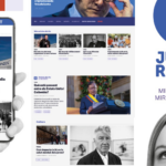 Imatge del nou Junior Report on destaca el disseny, el color blau i la nova tipografia del diari