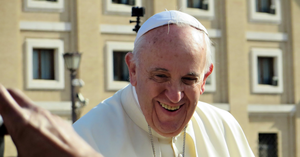Primer pla del papa Francesc I
