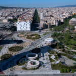 Imatge aèria del nou parc de les Glòries/Ajuntament de Barcelona