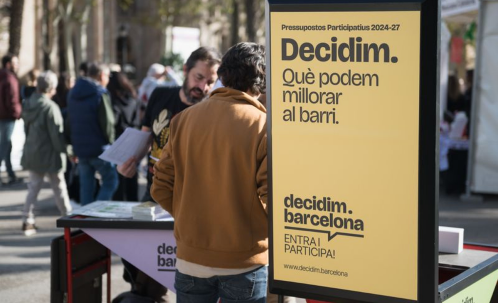 Les votacions dels pressupostos participatius es poden fer fins el 17 de maig a les 20:00 h/Ceci Fimia-Ajuntament de Barcelona