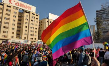 Marxa de l'orgull LGTBIQ+ a Santiago de Xile el 2024. (Sfs90 / Wikimedia Commons)