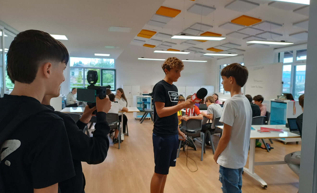 Redactors junior de Larramendi Ikastola (Mungia)