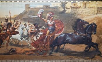 Mural 'El triunfo de Aquiles', de 