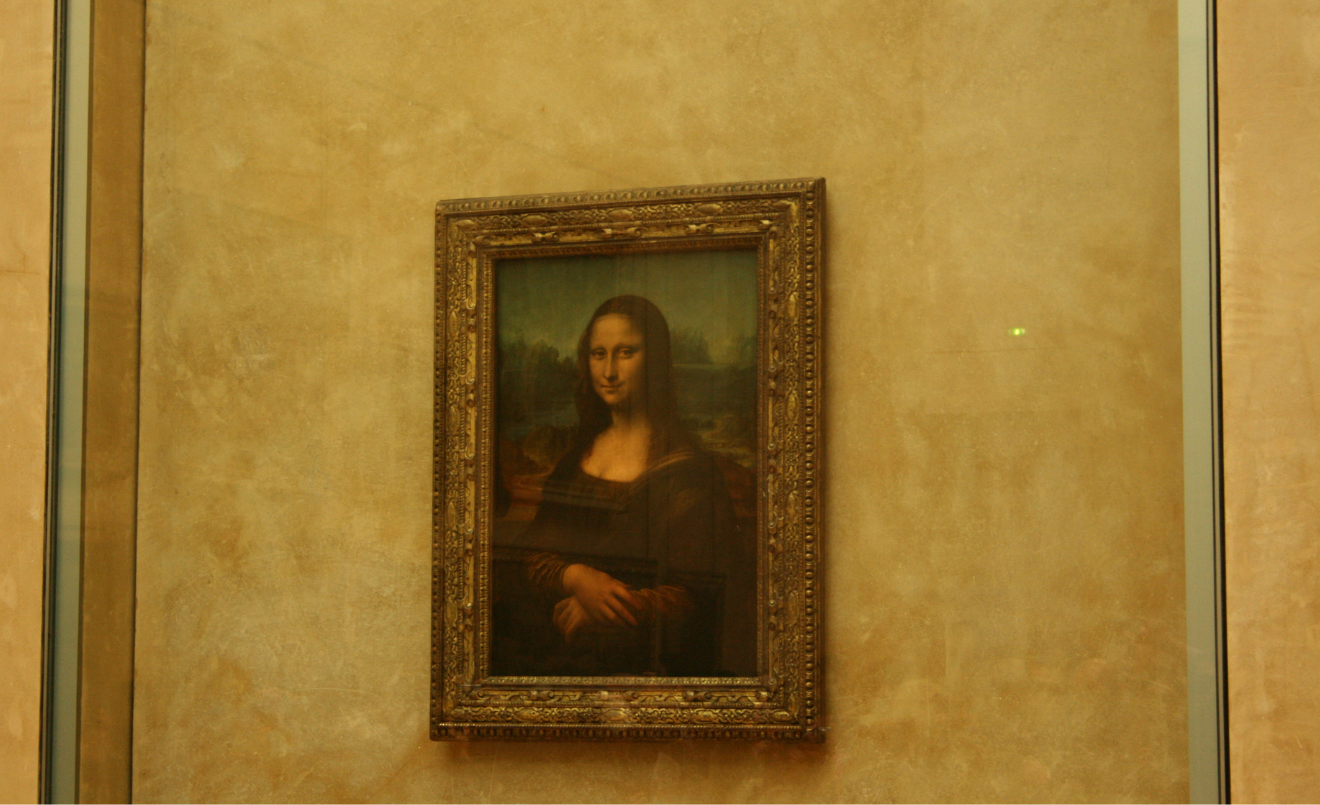 El quadre de la Mona Lisa s'exposa al Museu Louvre de París (GNU Free Documentation License-Diego Delso/Wikimedia Commons)