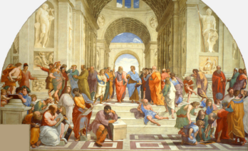 ‘L’Escola d’Atenes’, quadre pintat per Rafael.