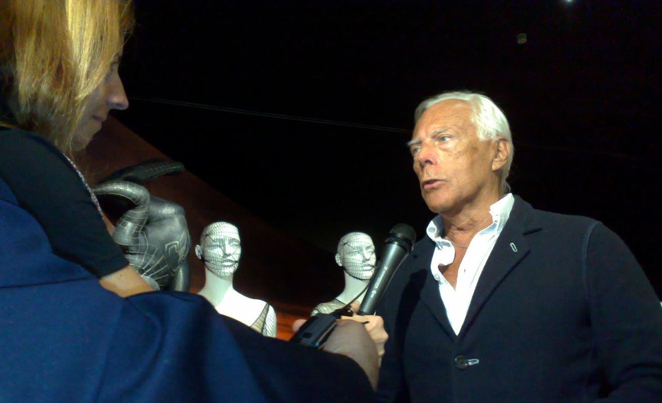 Georgio Armani va ser un dels dissenyadors de moda més importants de les darreres dècades. (Alessandra Brunhildmedia / Wikimedia Commons)