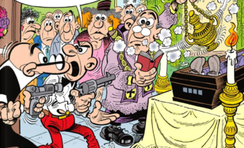 Retall del còmic inèdit 'Haixix... Salut!'/Editorial Bruguera