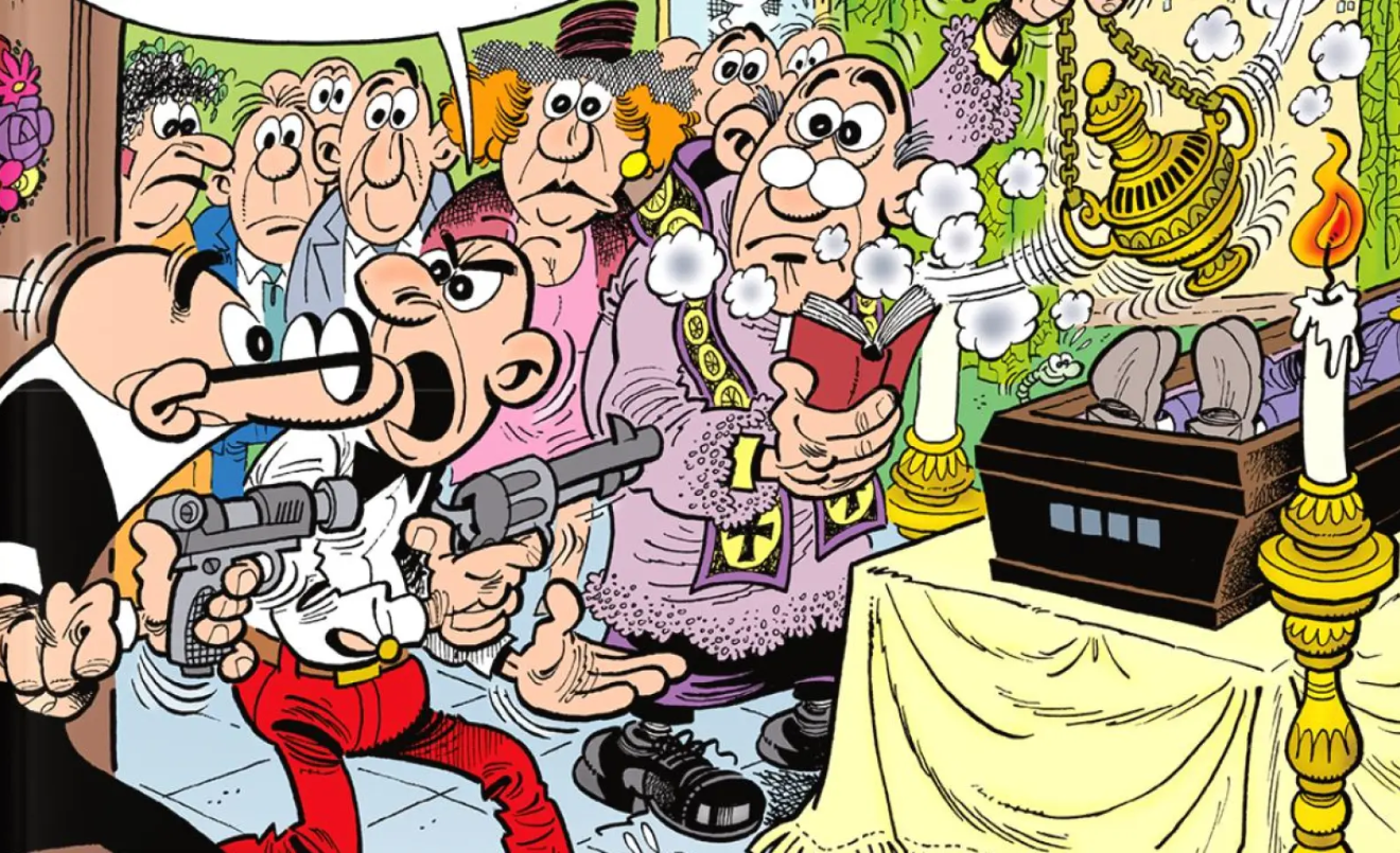 Retall del còmic inèdit 'Haixix... Salut!'/Editorial Bruguera