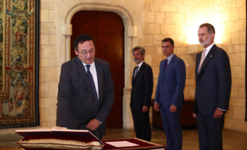 Álvaro García Ortiz promete el cargo como fiscal general del Estado (Ministerio de la Presidencia-Gobierno de España-Wikimedia Commons)