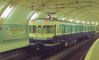 Estació de Virrei Amat el 1971 (Salim Virji/ Wikicommons)