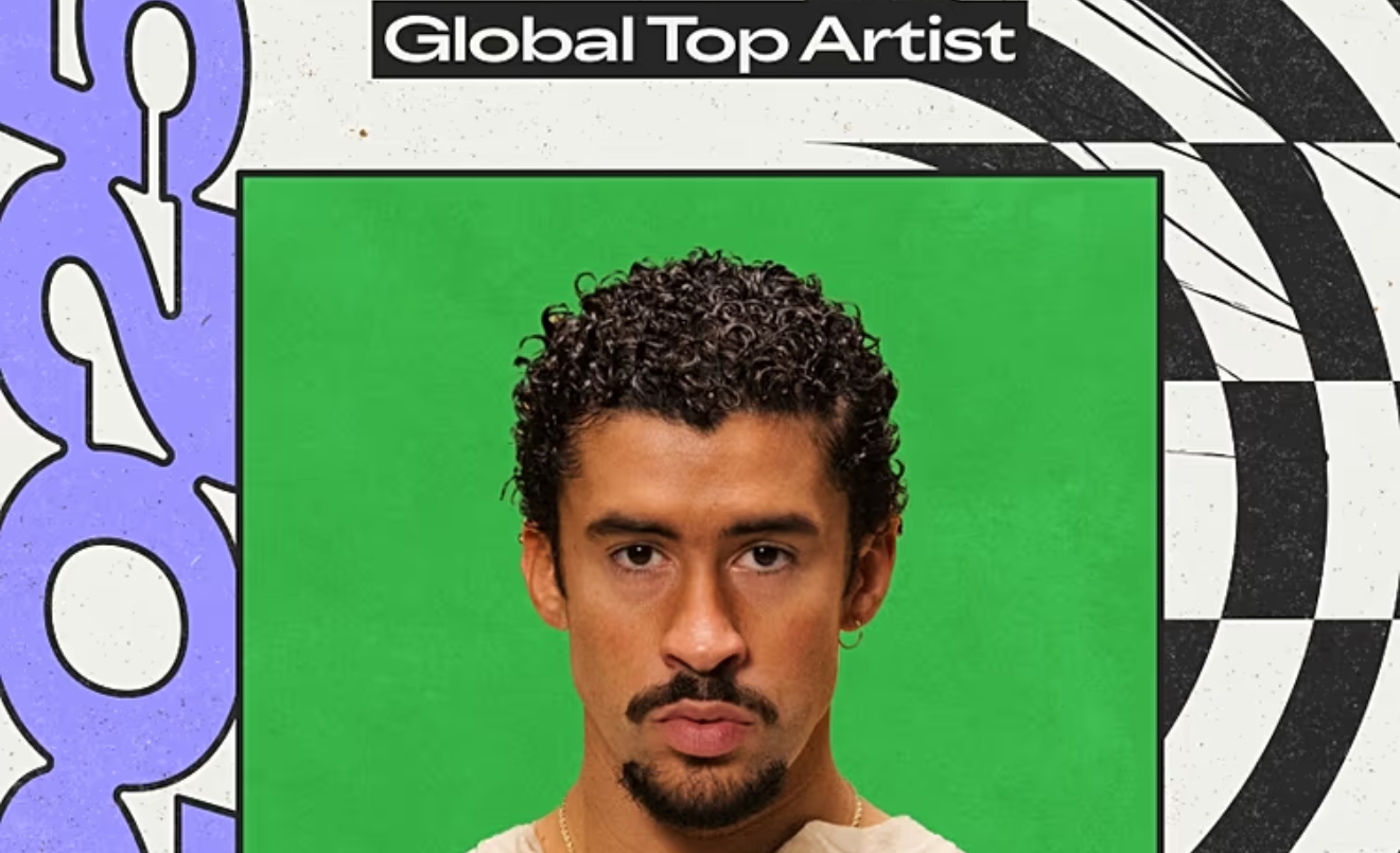 Bud Bunny ha estat l’artista més popular a Spotify el 2025/Spotify